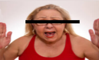 実際に現れた女性（イメージ画像）